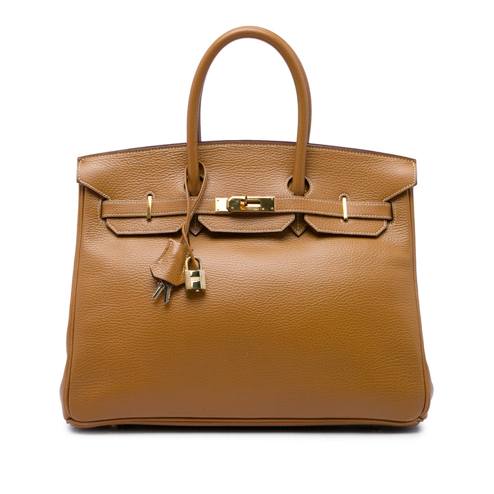 Birkin Retourne 35 Togo Marron