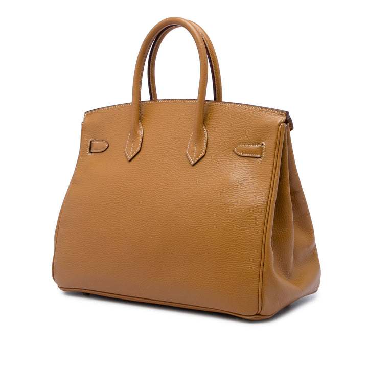 Birkin Retourne 35 Togo Marron