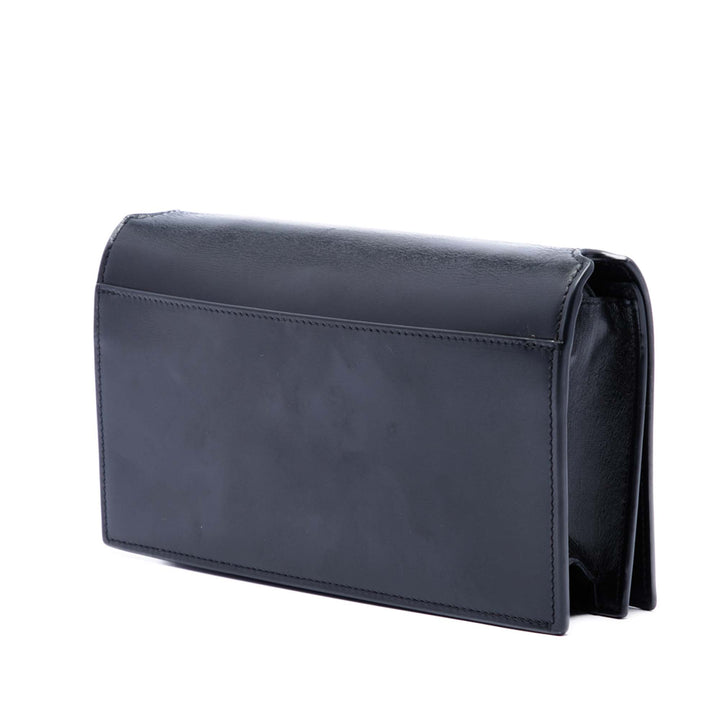 Saint Laurent Smooth Cuir de veau Sac porté croisé
