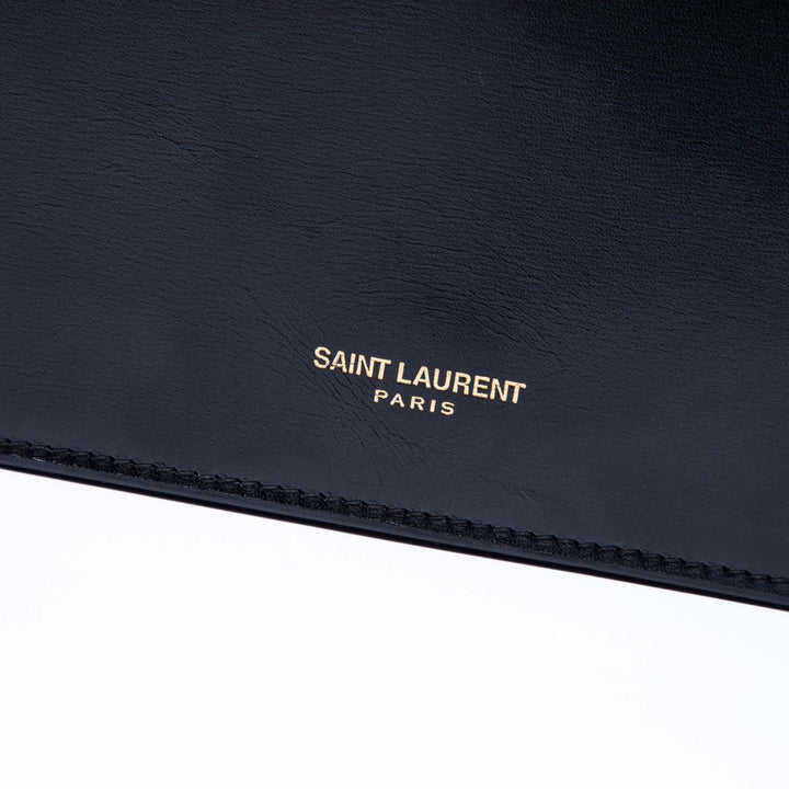 Saint Laurent Smooth Cuir de veau Sac porté croisé