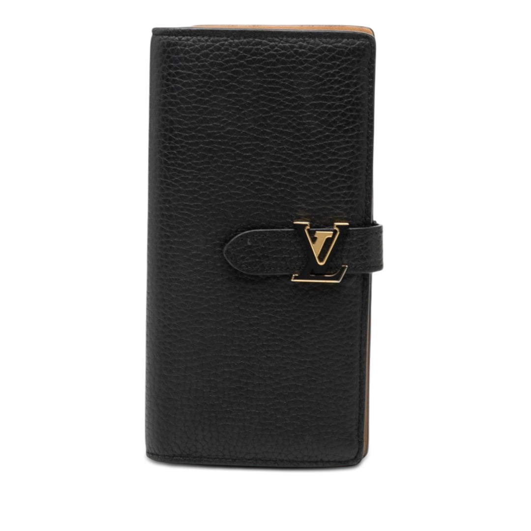 Louis Vuitton Taurillon Capucine Vertical Portefeuille