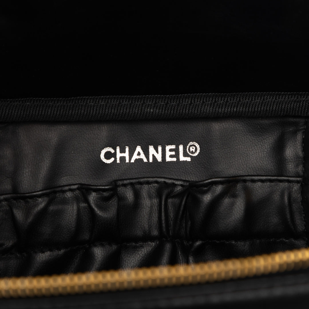 Chanel CC Matelassé Cuir d’agneau Vanity