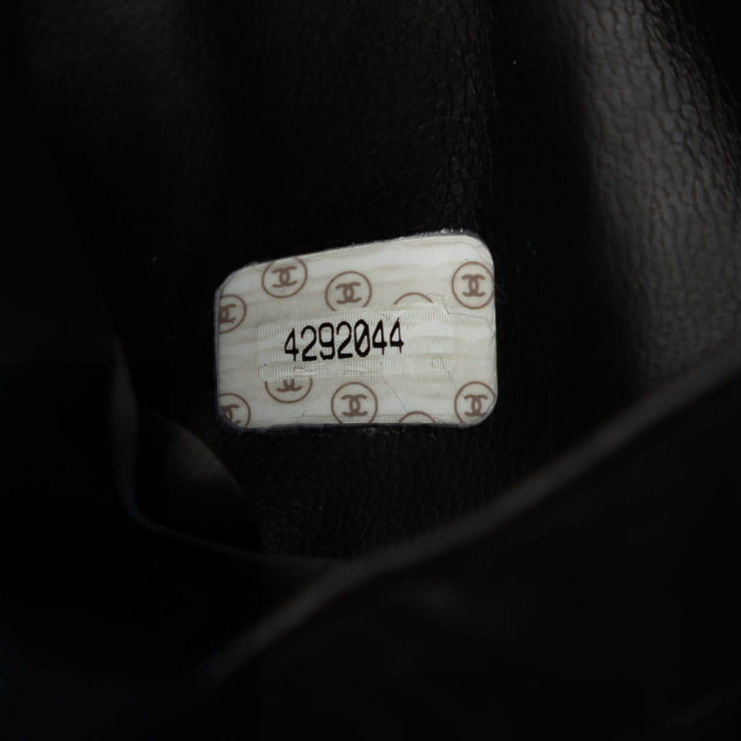 Chanel CC Matelassé Cuir d’agneau Vanity