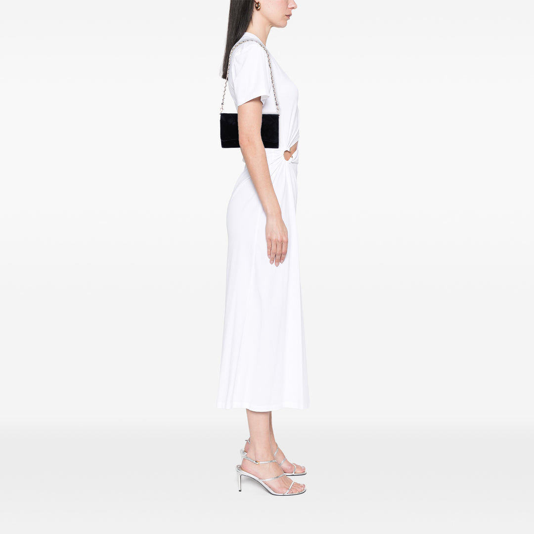 Chanel CC Matelassé Portefeuille on Removable Chaîne Velours