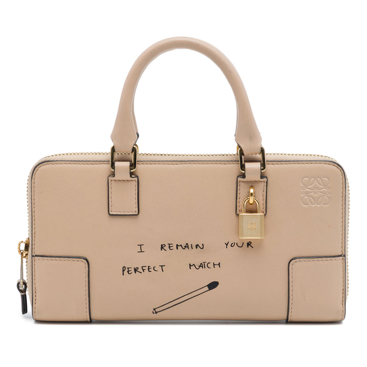 LOEWE Joe Brainard Words Amazona Pochette Cuir