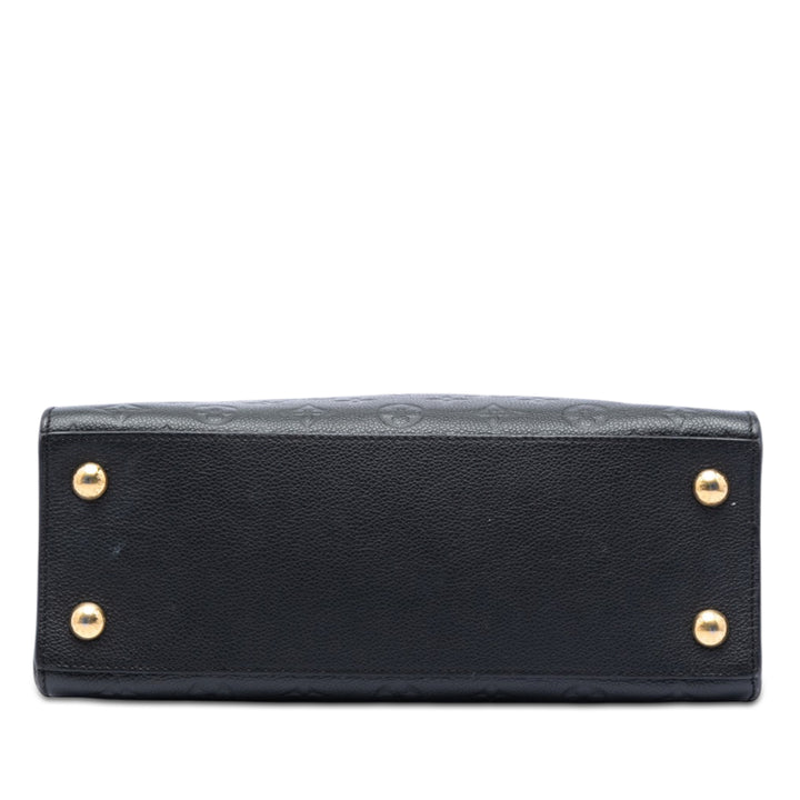 Pont Neuf MM Monogram Empreinte Noir