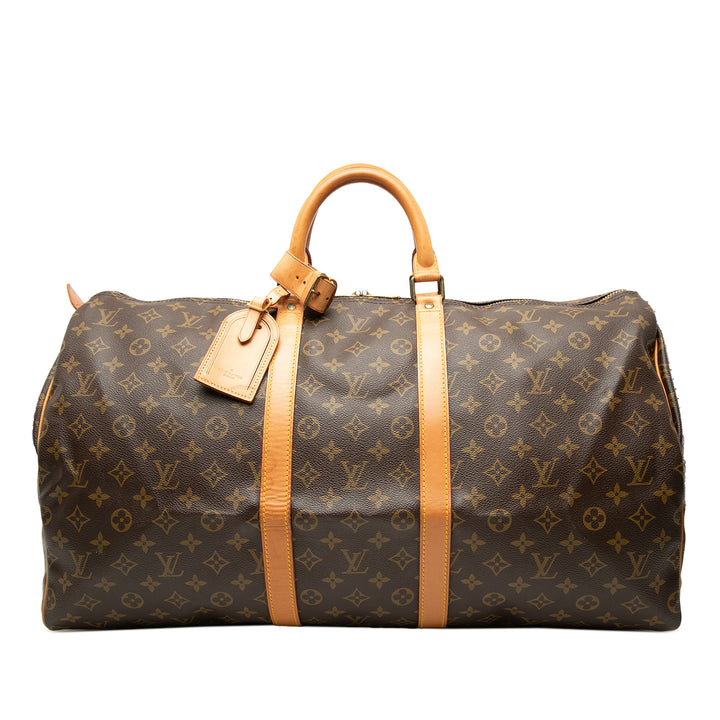 Keepall 55 Monogram Marron