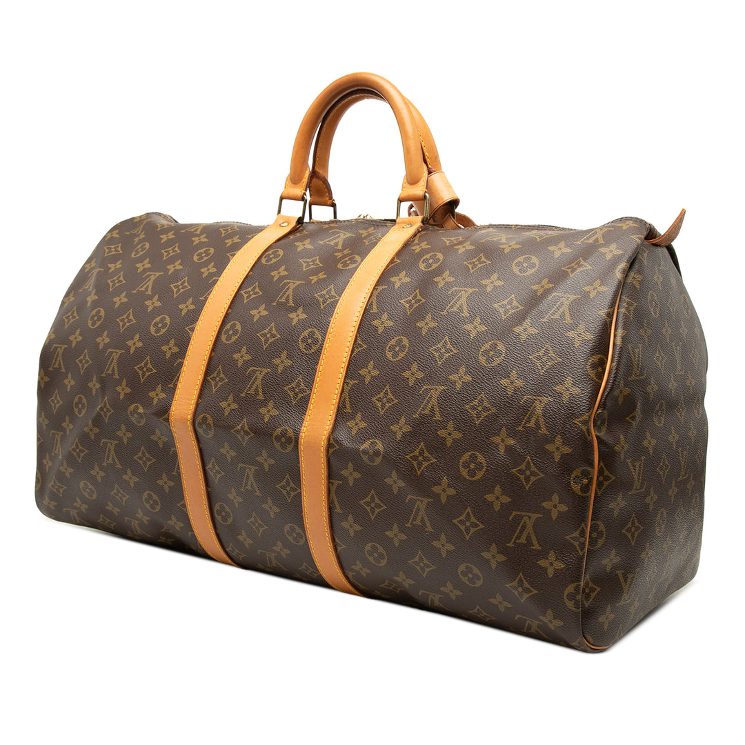 Keepall 55 Monogram Marron