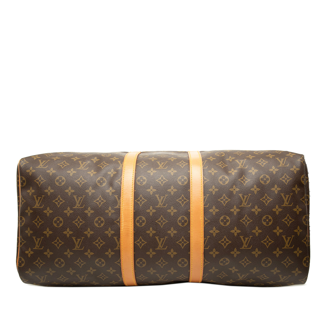Keepall 55 Monogram Marron
