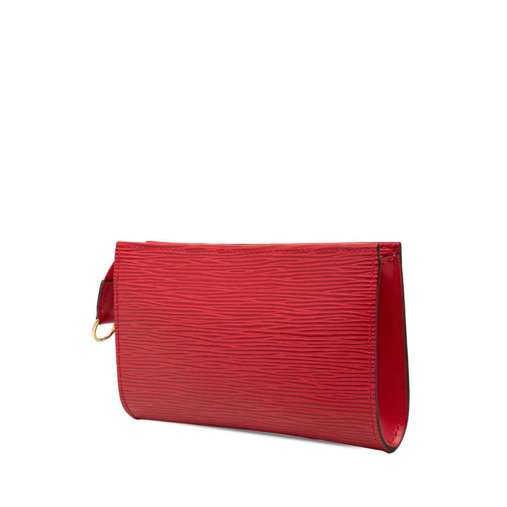 Louis Vuitton Seau Pochette PM Épi Rouge – vue 2 – GABY PARIS