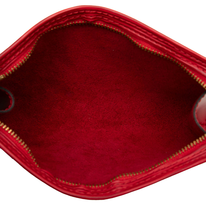 Louis Vuitton Seau Pochette PM Épi Rouge – vue 4 – GABY PARIS