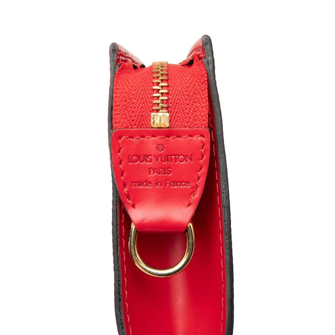 Louis Vuitton Seau Pochette PM Épi Rouge – vue 5 – GABY PARIS