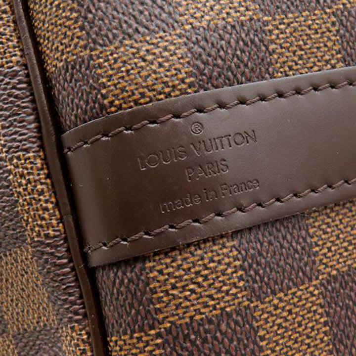 Keepall Bandouliere 55 Damier Ébène Marron