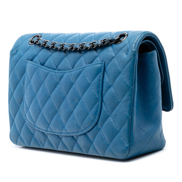 Chanel Medium Classic Cuir de veau Double rabat