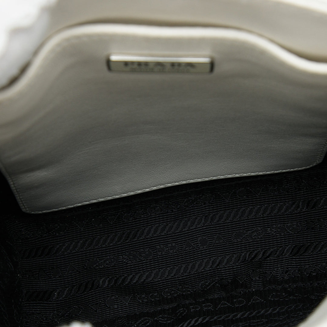 Prada Small Spazzolato Cuir Sac
