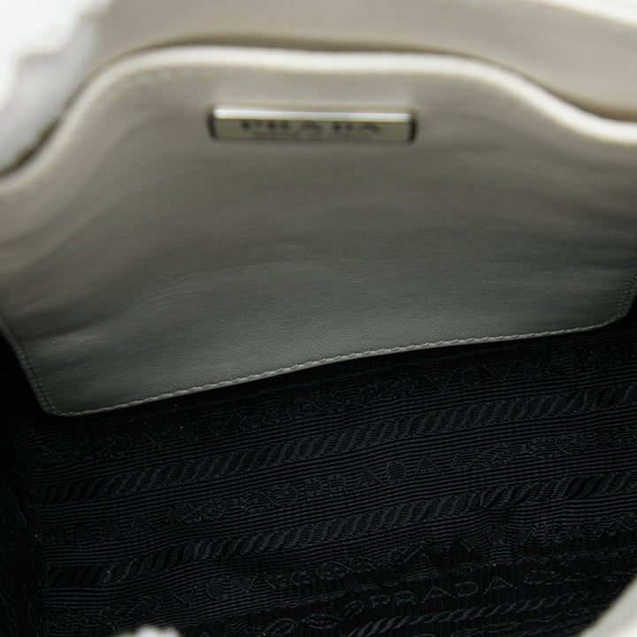 Prada Small Spazzolato Cuir Sac