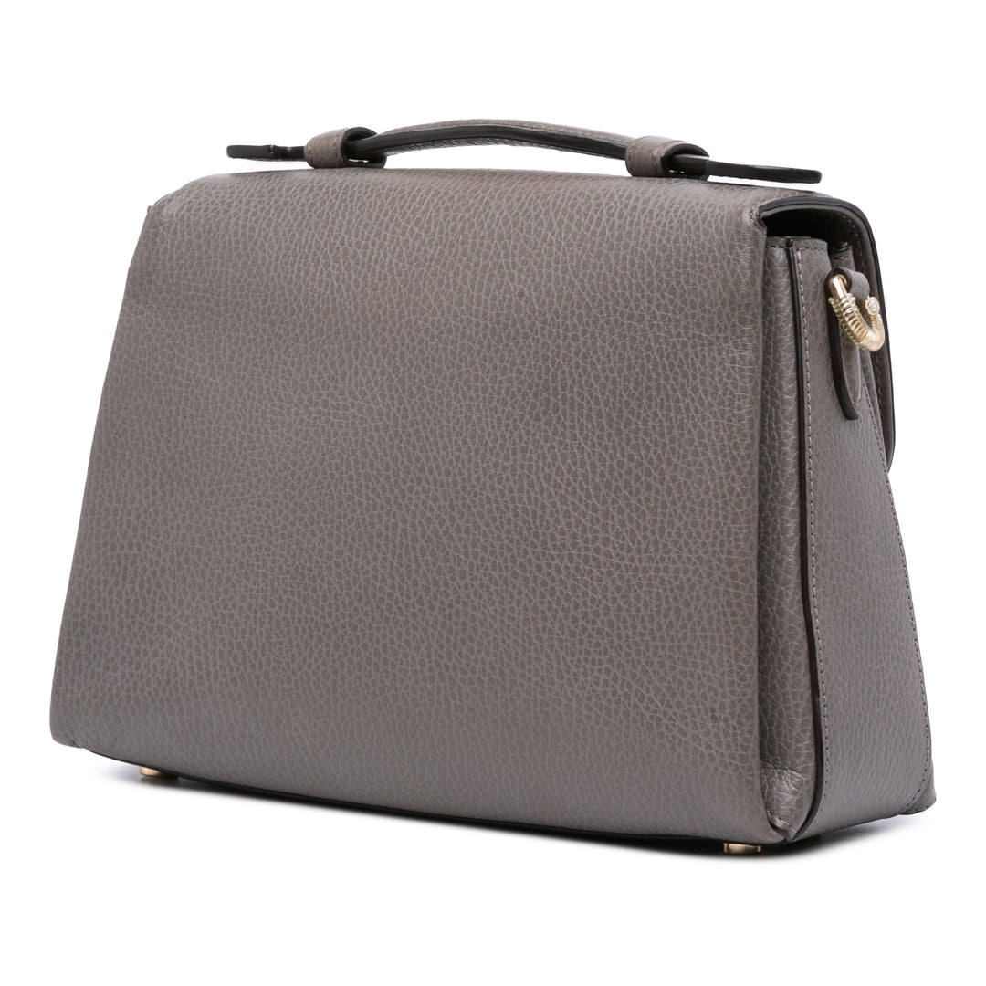 Gucci Small Dollar Veau Interlocking G Sac cartable