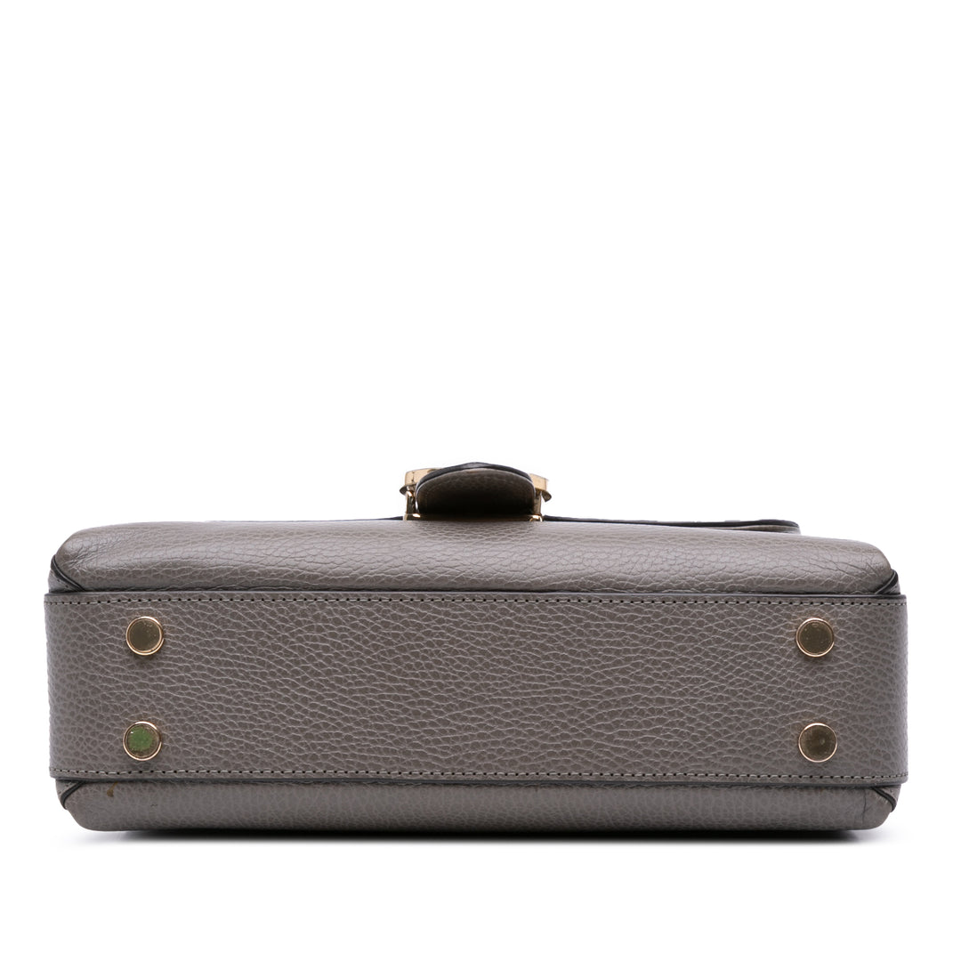 Gucci Small Dollar Veau Interlocking G Sac cartable