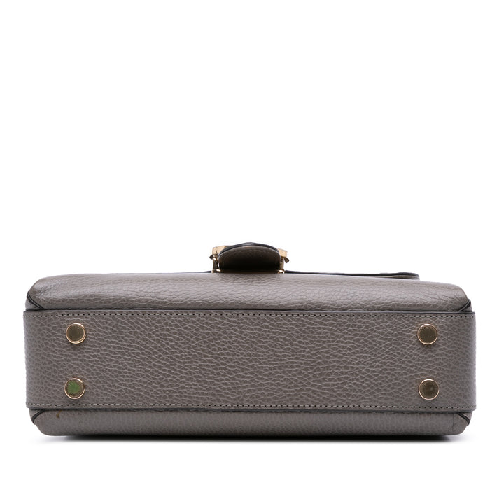 Gucci Small Dollar Veau Interlocking G Sac cartable