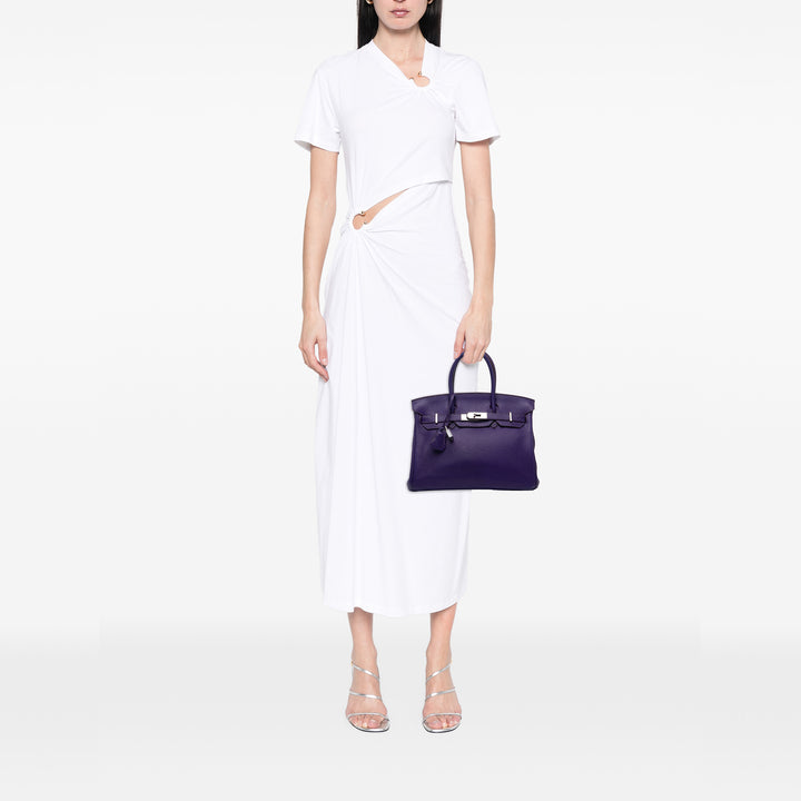 Hermès Clemence Birkin 30 Violet