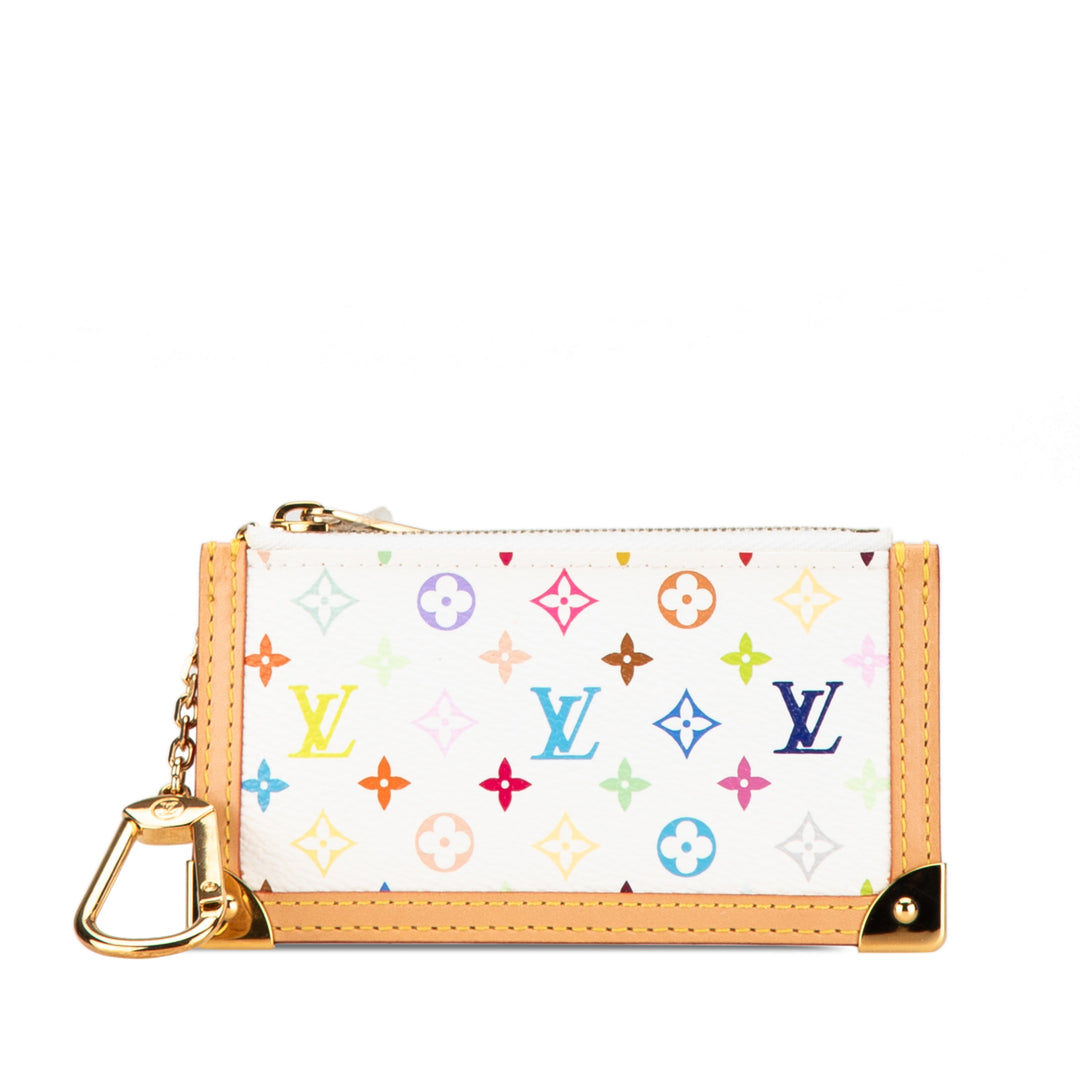 Louis Vuitton Monogram Multicolore Coin Pouch White - GABY PARIS