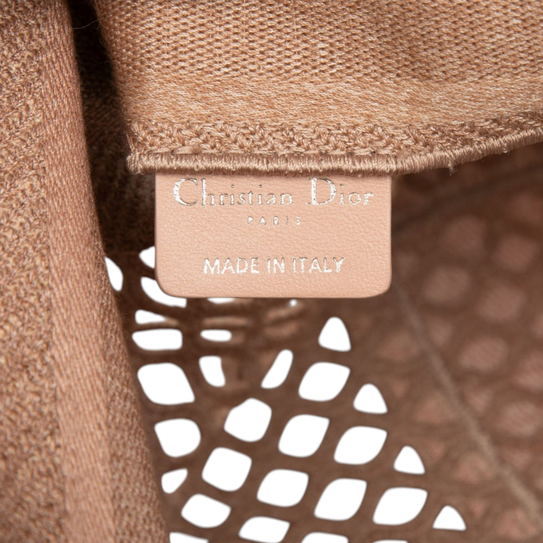 Dior Large brodé Mesh Toile Diorcamp Messenger Sac