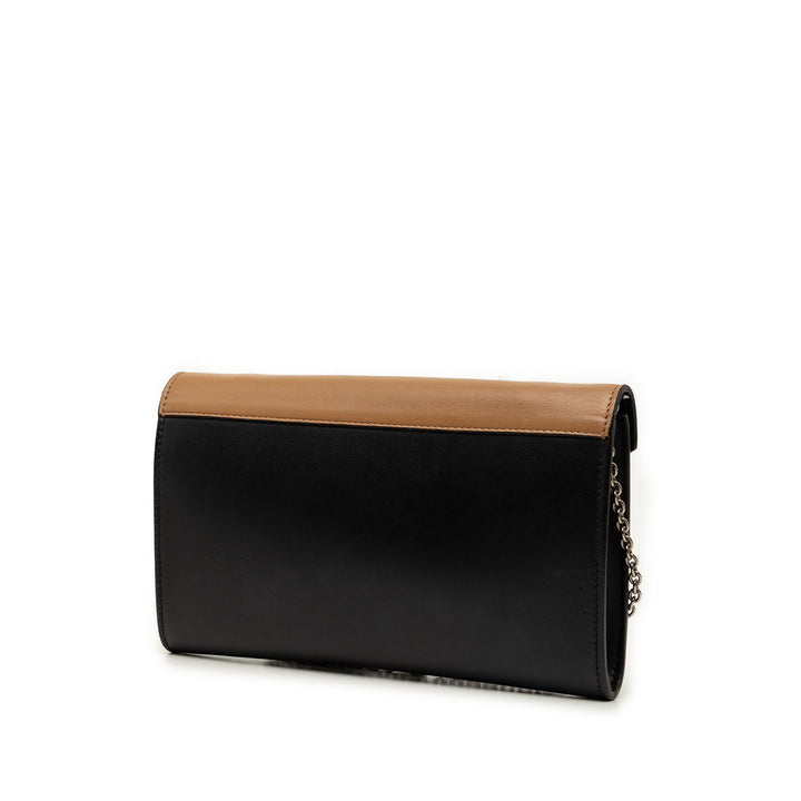 Celine Sac bandoulière Tricolore Poche Enveloppe Wallet on Chain Noir – vue 2 – GABY PARIS