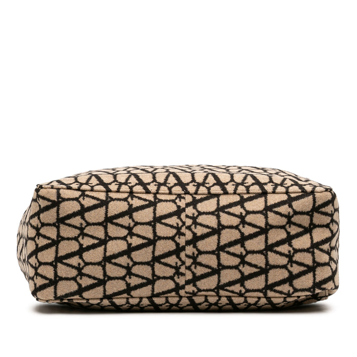 Valentino Iconographe Réversible Cabas Beige – vue 3 – GABY PARIS