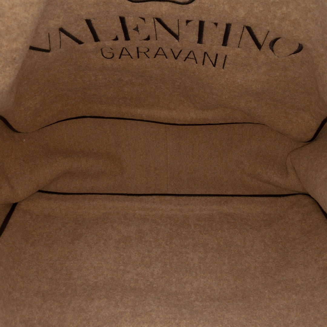 Valentino Iconographe Réversible Cabas Beige – vue 4 – GABY PARIS