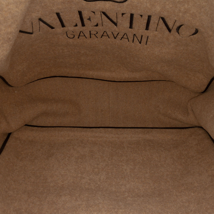 Valentino Iconographe Réversible Cabas Beige – vue 4 – GABY PARIS