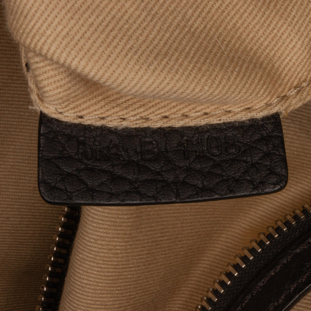 Leather Backpack Black - Gaby Paris