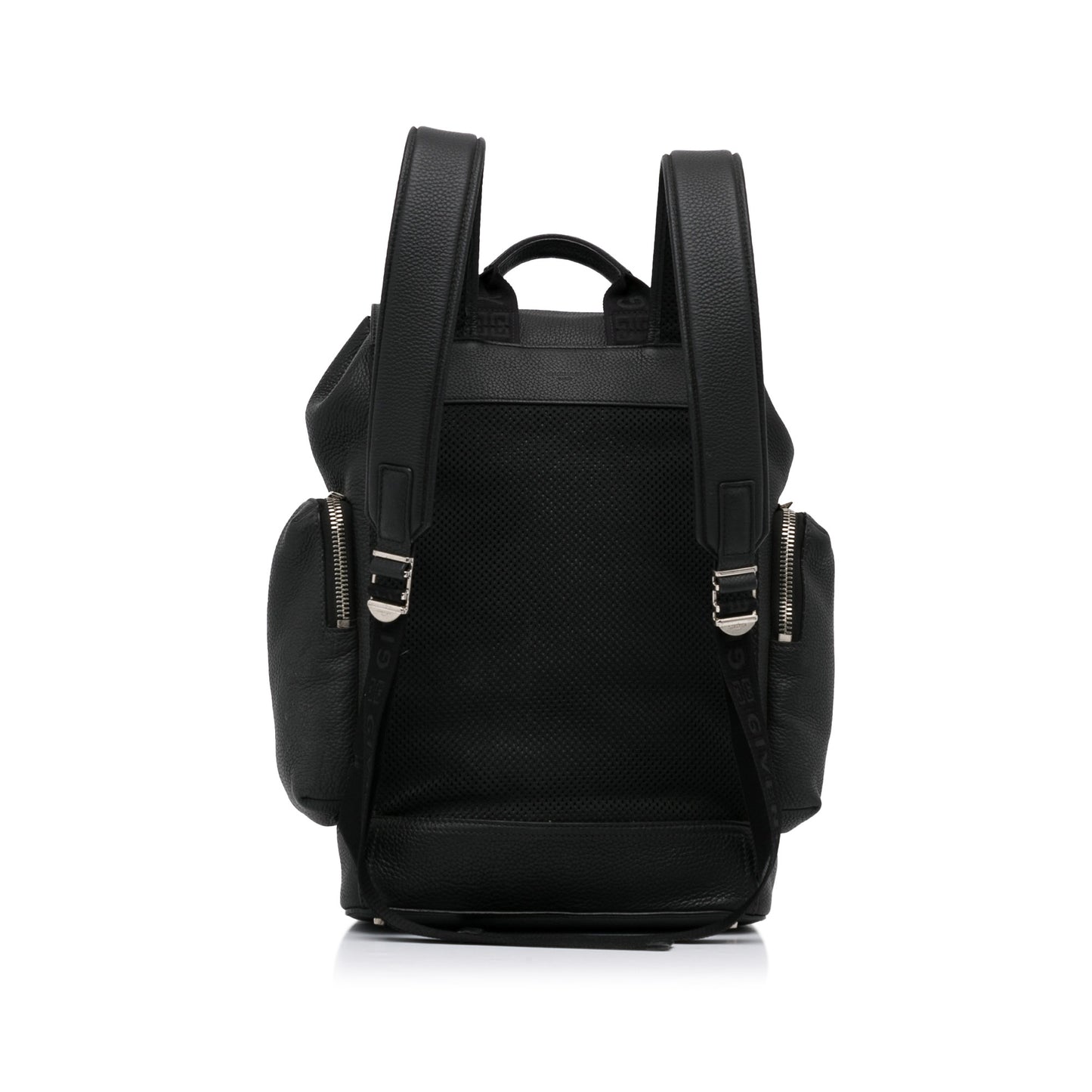 Leather Backpack Black - Gaby Paris