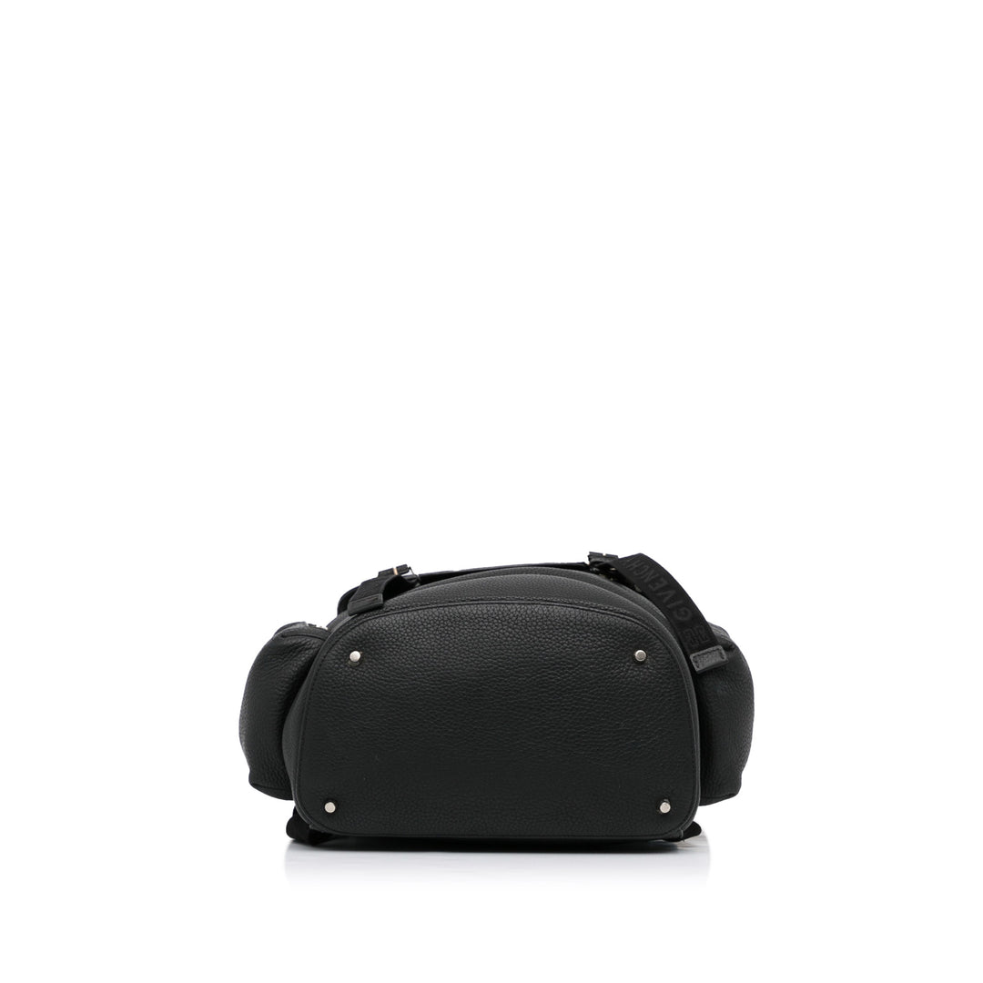Leather Backpack Black - Gaby Paris
