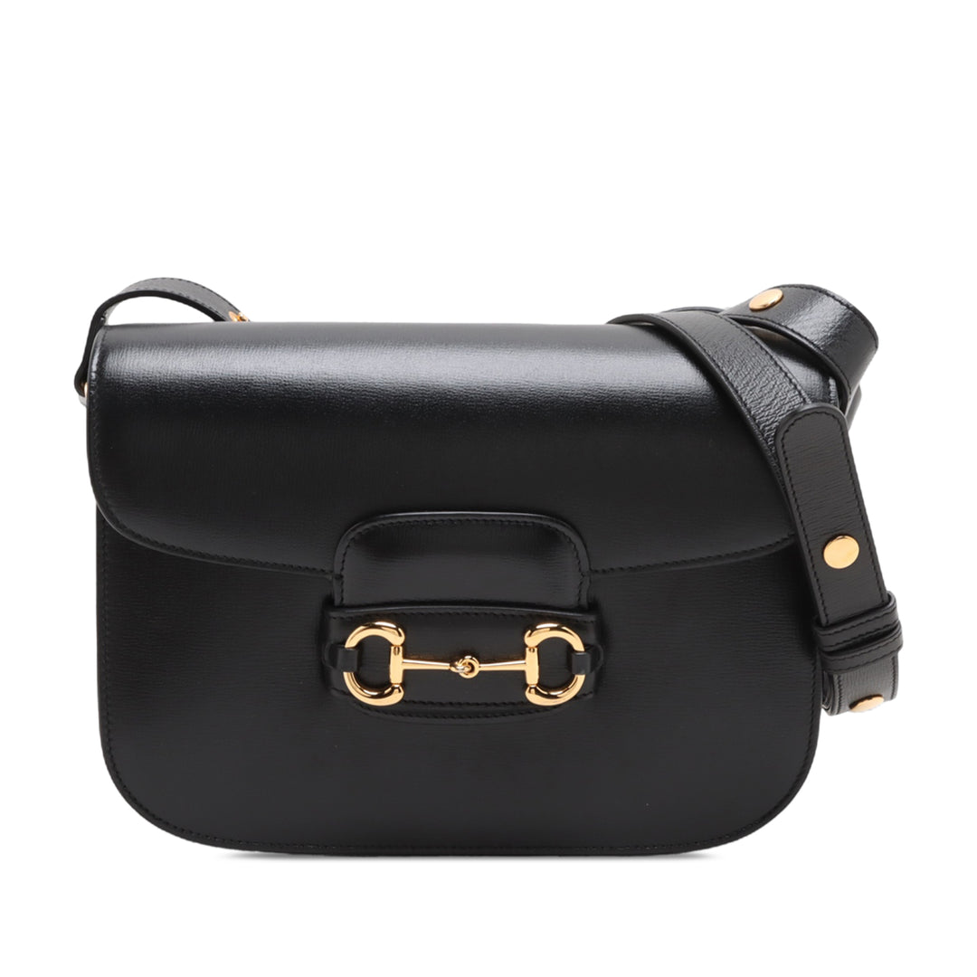 Gucci Medium Cuir Horsebit 1955 Sac bandoulière
