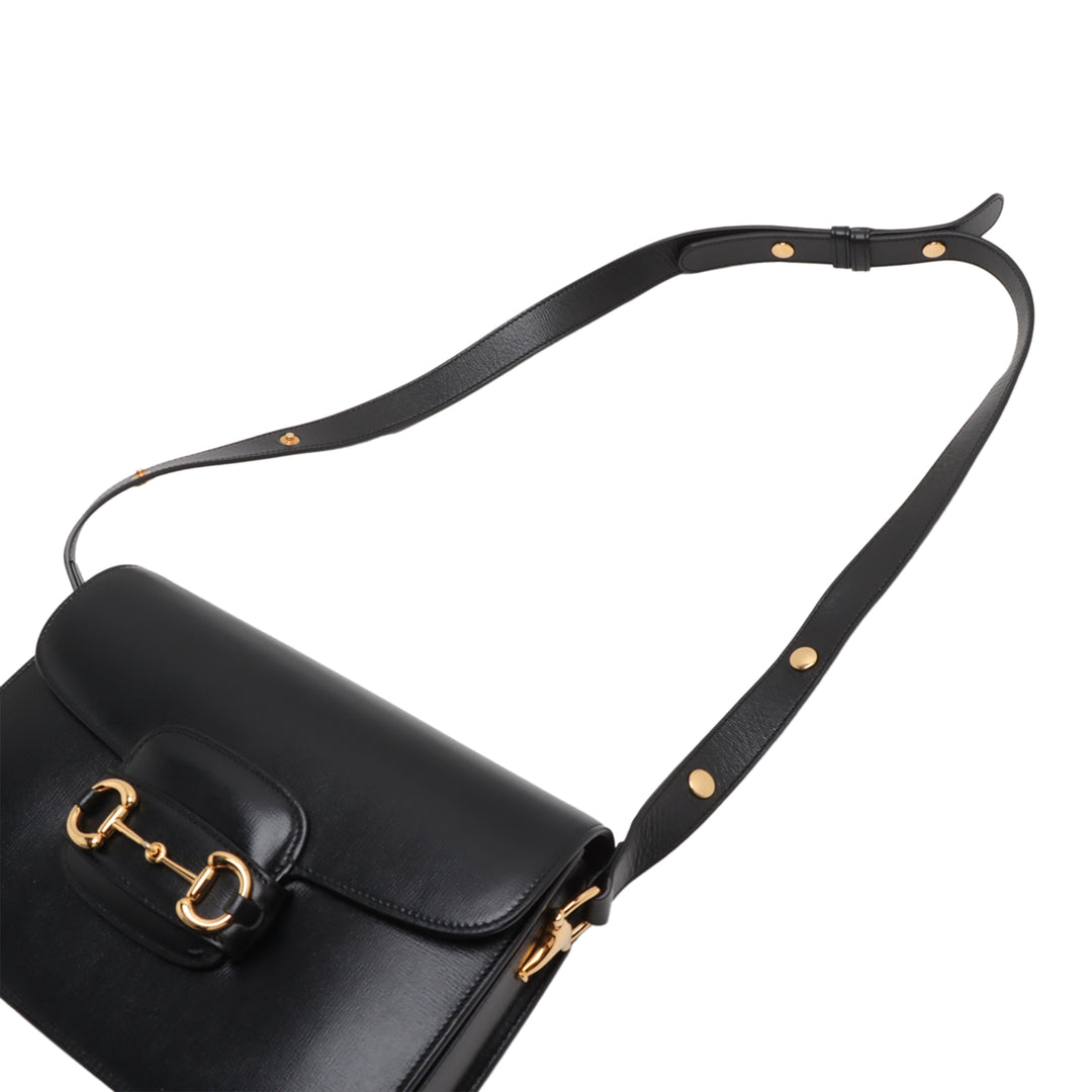 Gucci Medium Cuir Horsebit 1955 Sac bandoulière
