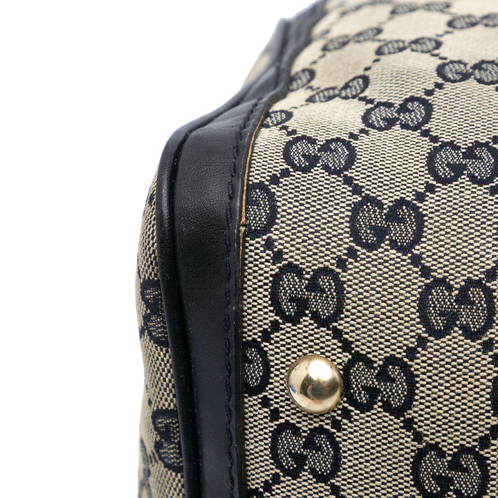 GG Canvas Web Boston Gray - Gaby Paris