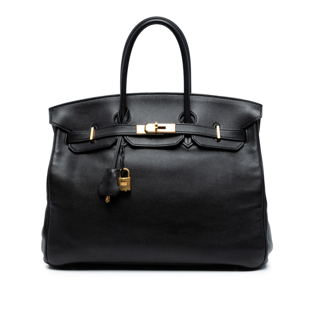 Hermès Swift Birkin Retourne 35 Noir – GABY PARIS Authentique