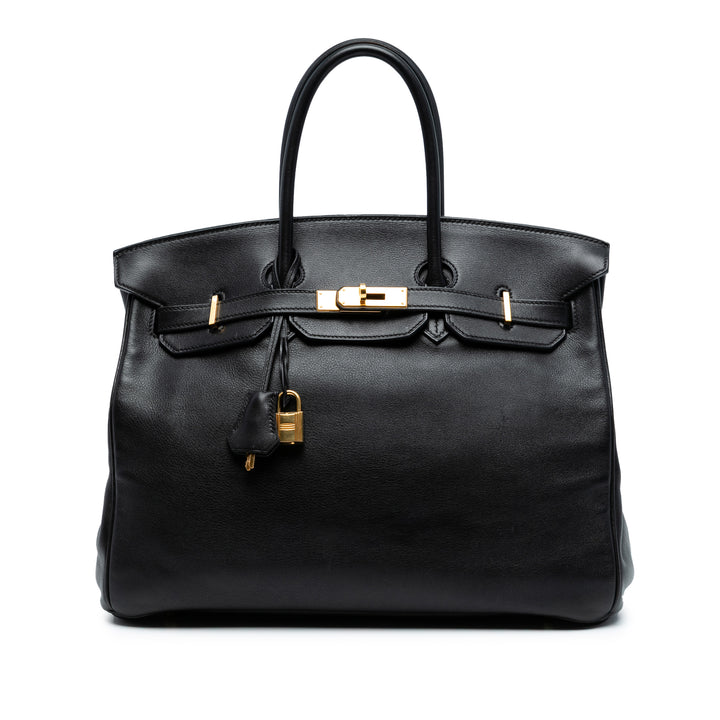 Hermès Swift Birkin Retourne 35 Noir – GABY PARIS Authentique