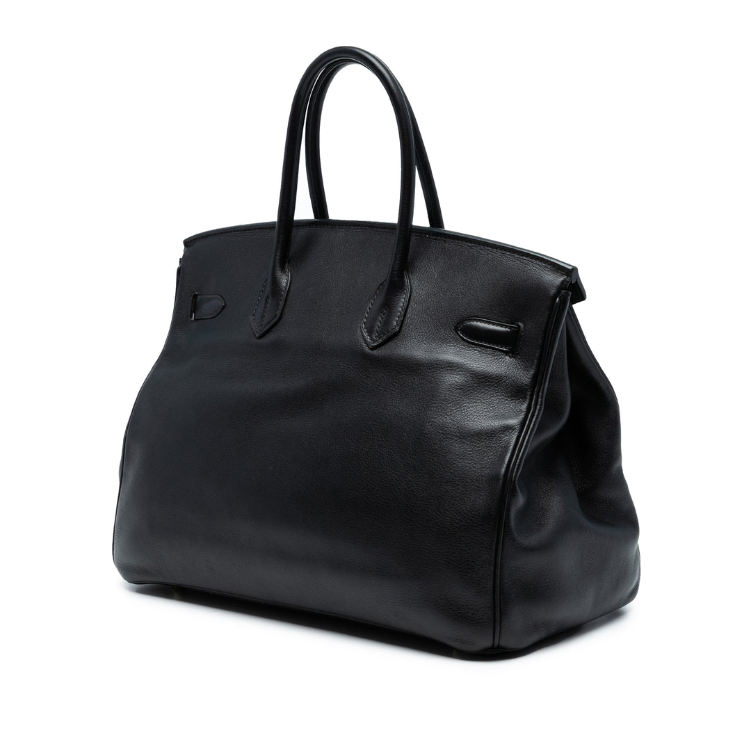 Hermès Swift Birkin Retourne 35 Noir – GABY PARIS Authentique