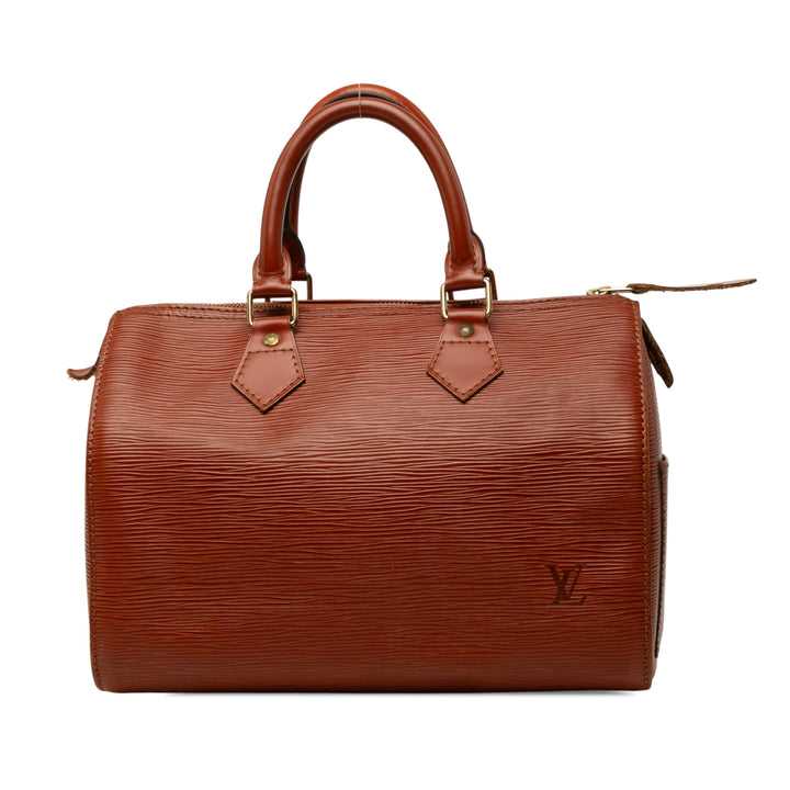 Louis Vuitton Speedy 25 Épi Marron – vue principale – GABY PARIS