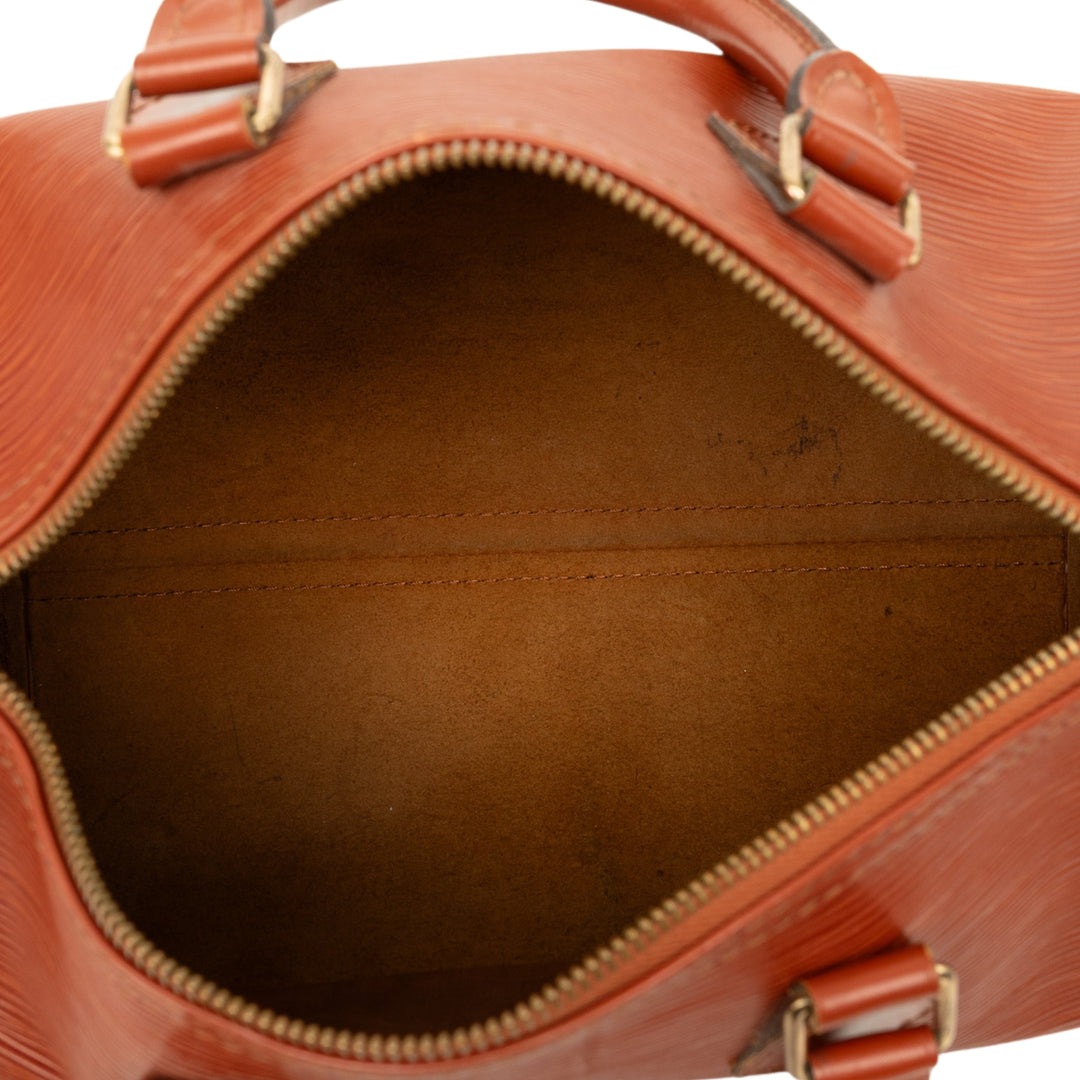Louis Vuitton Speedy 25 Épi Marron – vue 4 – GABY PARIS