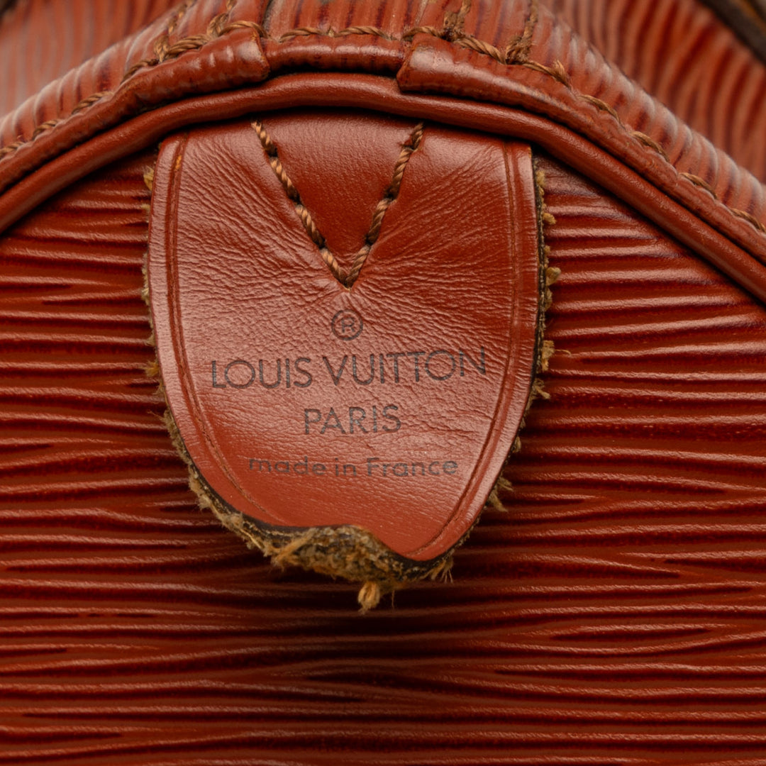 Louis Vuitton Speedy 25 Épi Marron – vue 5 – GABY PARIS
