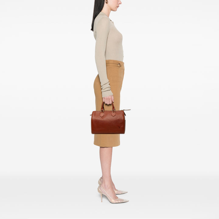 Louis Vuitton Speedy 25 Épi Marron – vue 8 – GABY PARIS