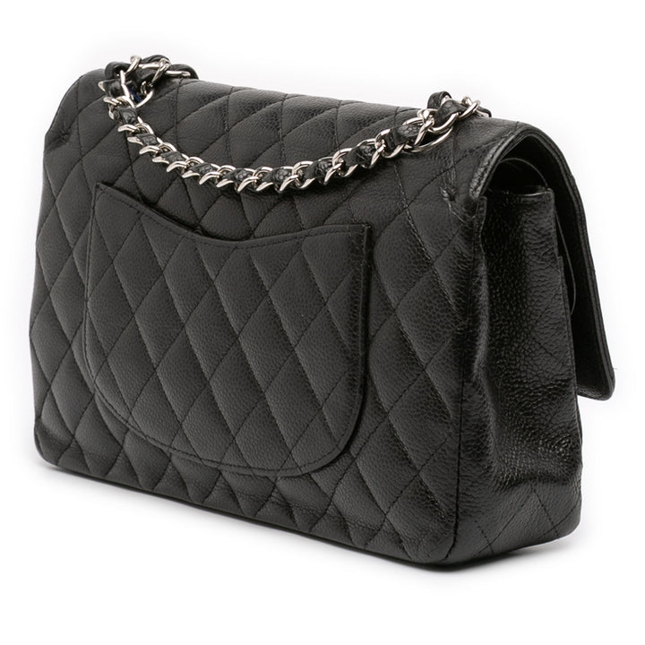 Chanel Medium Classic Caviar Double rabat