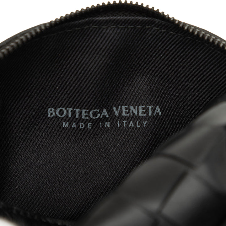 Bottega Veneta Pochette Intrecciato nappa Noir – vue 5 – GABY PARIS