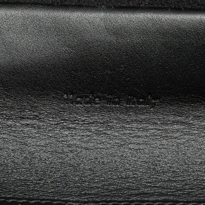 Celine Mini Felt et Cuir de veau Belt Sac cartable