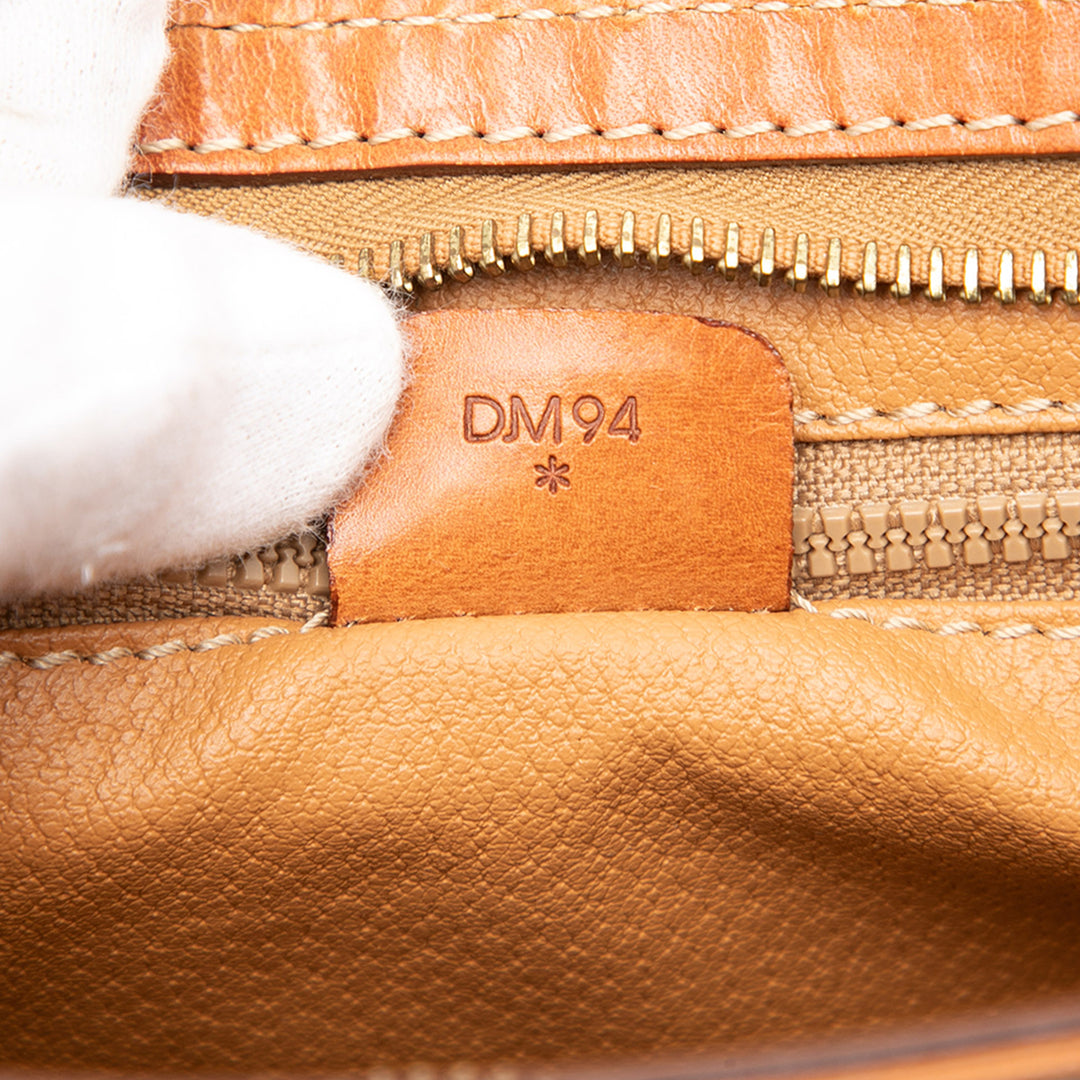 Celine Macadam Coated Toile Pochette