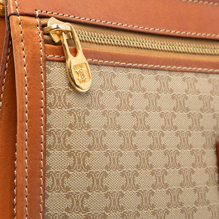 Celine Macadam Coated Toile Pochette