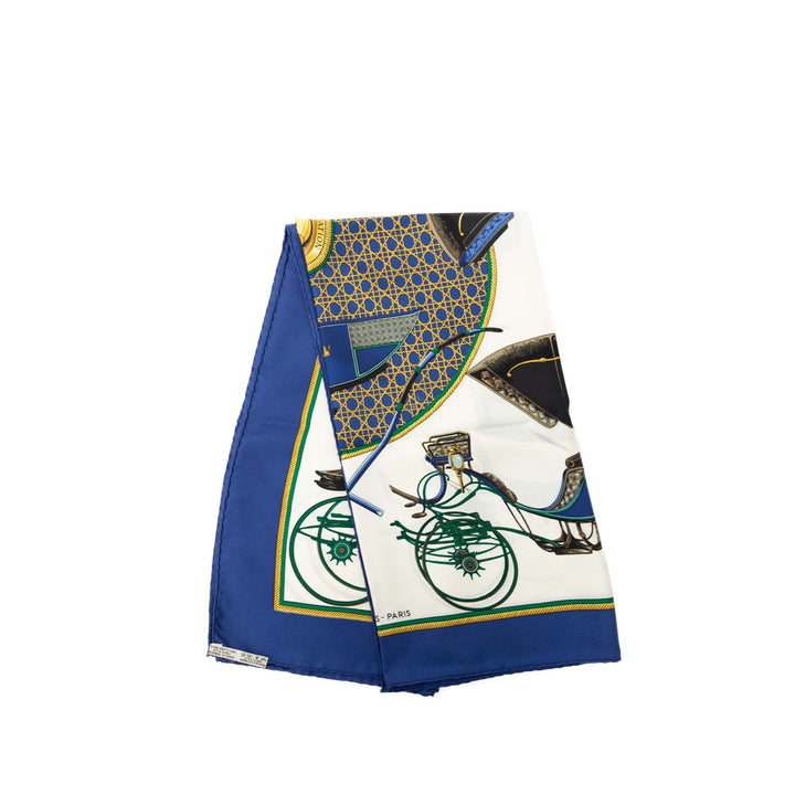 Les Voitures a Transformation Foulard 90 Bleu