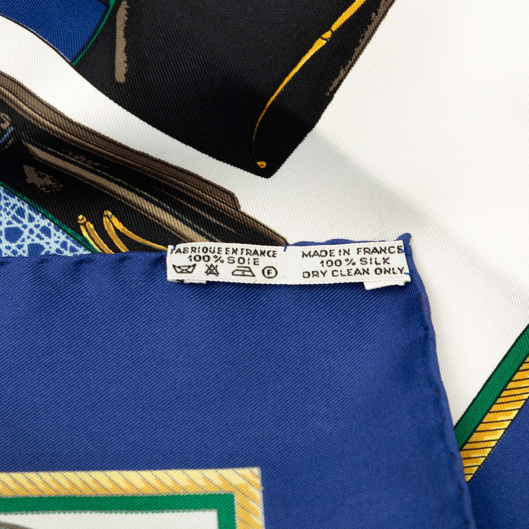 Les Voitures a Transformation Foulard 90 Bleu